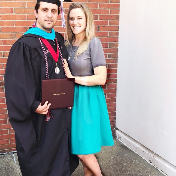 LuLaRoe Dress, reversible, size medium, worn 1x! - Picture 8 of 8